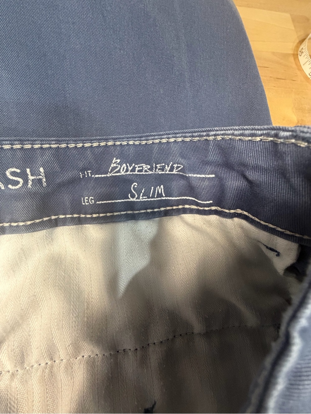 Eddie Bauer Women's Boyfriend Slim Legend Wash Stretch Pants Specially Died - Picture 6 of 15